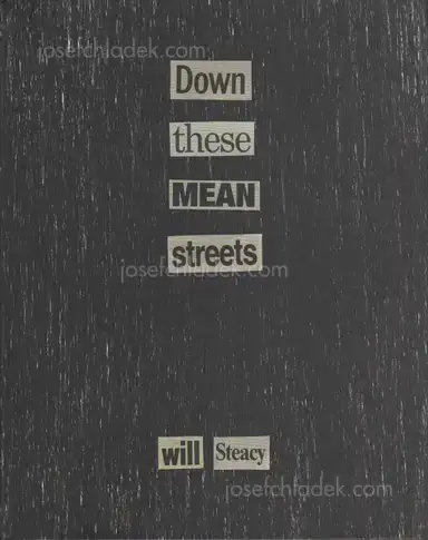 Will Steacy - Down These Mean Streets Will Steacy - Down These Mean Streets