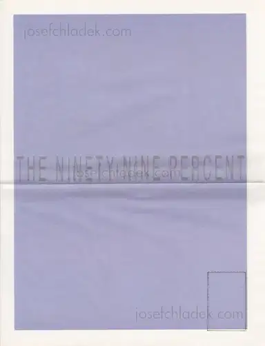 Mathieu Asselin - The Ninety-Nine Percent Newsprint Mathieu Asselin - The Ninety-Nine Percent Newsprint