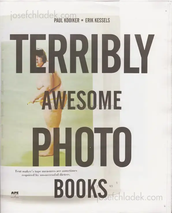 Cover of Erik Kessels & Paul Kooiker - Terribly Awesome Photobooks