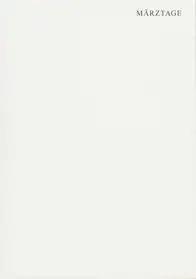 Thomas Neumann  - Märztage ・﻿三月日記