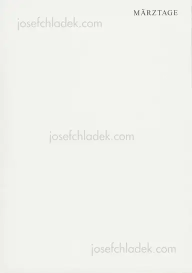 Thomas Neumann - Märztage ・三月日記 Thomas Neumann - Märztage ・三月日記