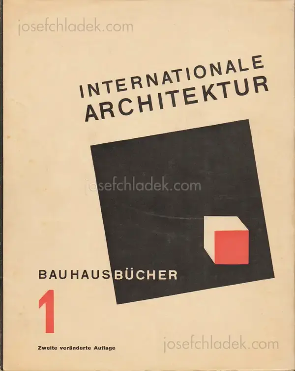 Cover of Walter Gropius - Internationale Architektur