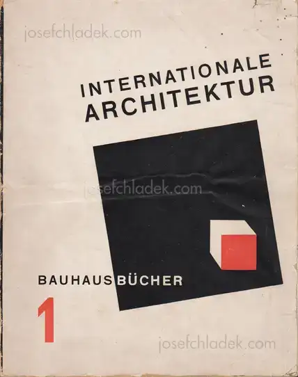 Cover of Walter Gropius - Internationale Architektur