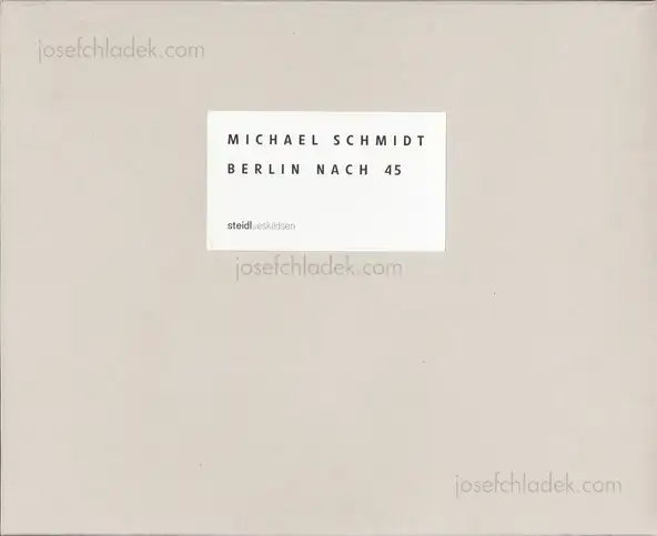 Cover of Michael Schmidt - Berlin nach 45
