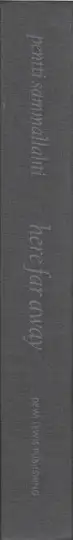 Book spine: Pentti Sammallahti - Here Far Away