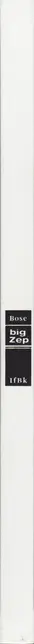 Book spine: Günter Karl Bose - Big Zep. 300 anonyme Fotos von Zeppelinen. 1924-1939