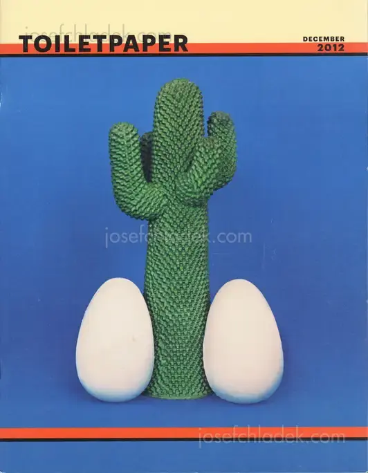 Cover of Maurizio Cattelan - Toilet Paper #7   