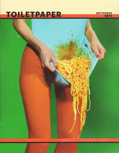Cover of Maurizio Cattelan - Toilet Paper #8