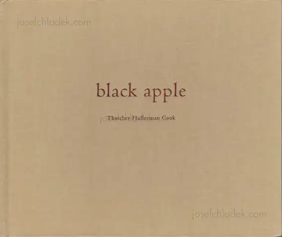 Cover of Thatcher Hullerman Cook - Black Apple   