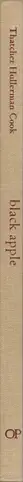 Book spine: Thatcher Hullerman Cook - Black Apple   