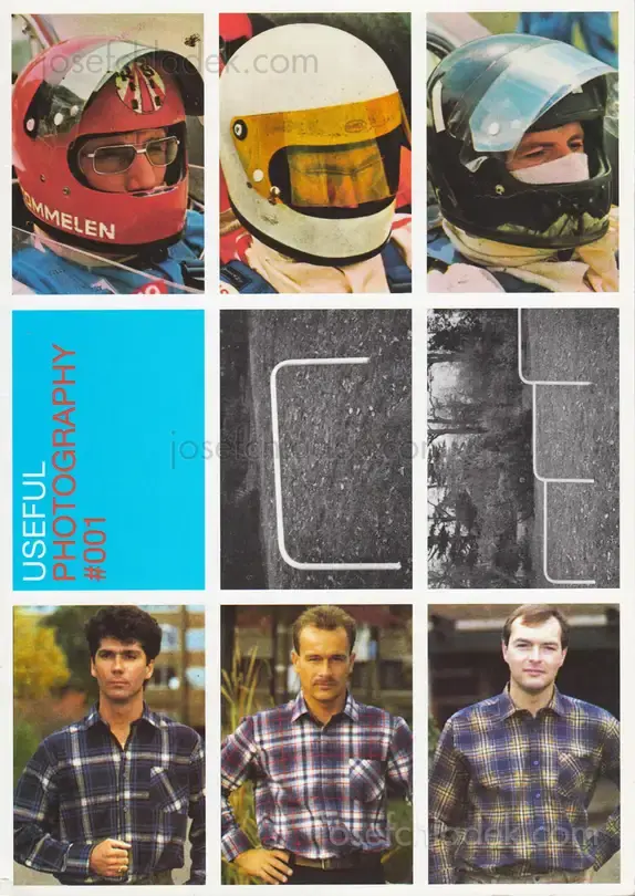 Cover of USEFUL PHOTOGRAPHY #001 - Hans Aarsman, Claudie de Cleen, Julian Germain, Erik Kessels, Hans van der Meer (coll. and edited)