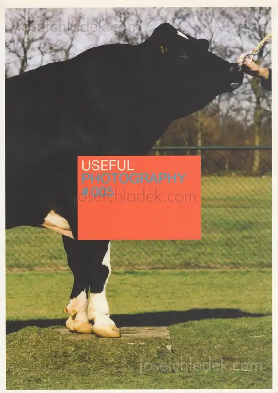 Cover of USEFUL PHOTOGRAPHY #005 - Hans Aarsman, Claudie de Cleen, Julian Germain, Erik Kessels, Hans van der Meer (coll. and edited)