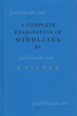 Cover of Bruce Gilden - A Complete Examination of Middlesex