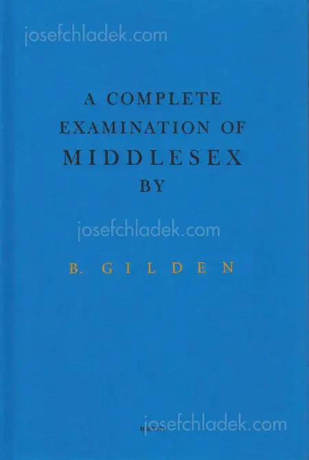 Cover of Bruce Gilden - A Complete Examination of Middlesex