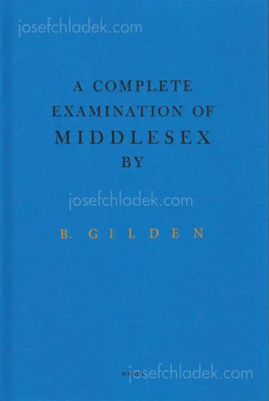 Cover of Bruce Gilden - A Complete Examination of Middlesex