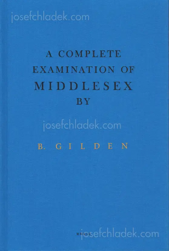 Cover of Bruce Gilden - A Complete Examination of Middlesex