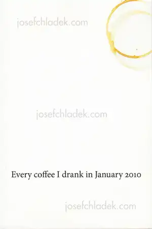 Cover of Hermann Zschiegner - Every coffee I drank in January 2010