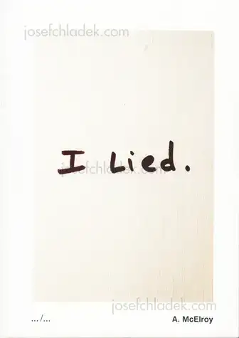 Cover of Aaron McElroy - I Lied