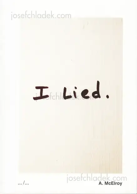 Cover of Aaron McElroy - I Lied