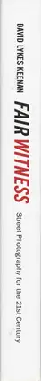 Book spine: David Lykes Keenan - Fair Witness