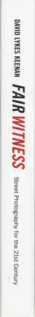 Book spine: David Lykes Keenan - Fair Witness
