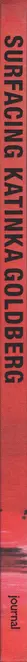 Book spine: Katinka Goldberg - Surfacing