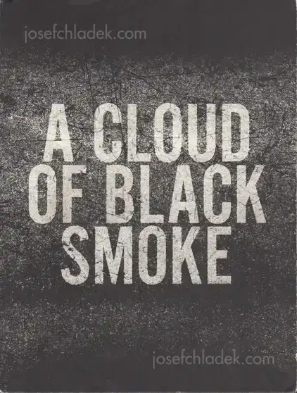 Cover of Halil (Ed.) - A Cloud of Black Smoke. Photographs of Turkey 1968-72