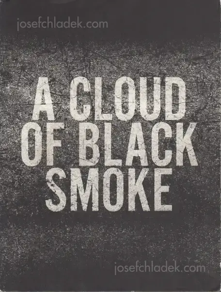 Cover of Halil (Ed.) - A Cloud of Black Smoke. Photographs of Turkey 1968-72