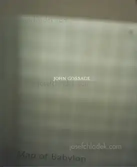 Cover of John Gossage - The Thirty-Two Inch Ruler / Map Of Babylon 