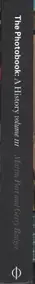 Book spine: The Photobook - A History Volume III (ed. by Martin Parr & Gerry Badger)