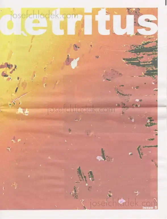 Cover of David O’Mara - detritus issue five