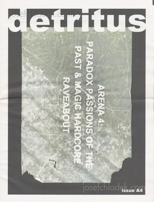 Cover of David O’Mara - detritus issue (A)four