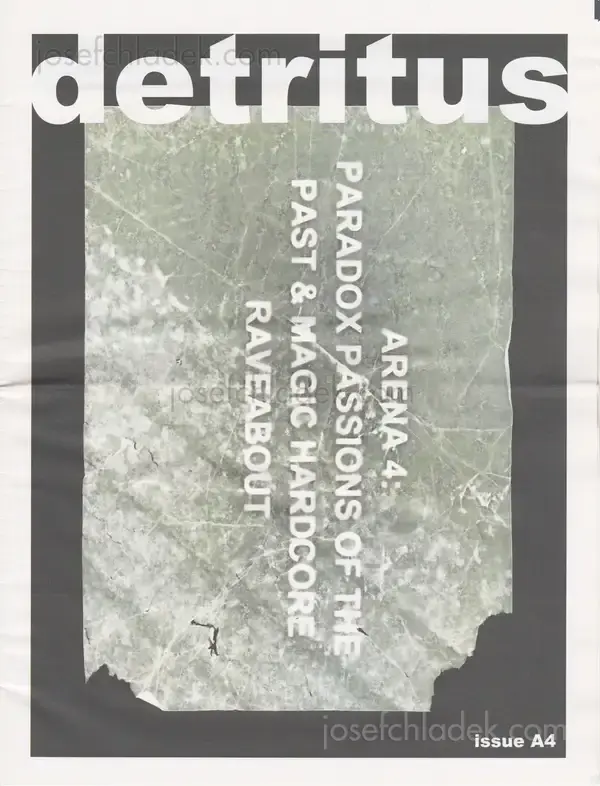Cover of David O’Mara - detritus issue (A)four