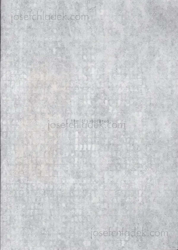 Cover of Veronica Fieiras - the disappeared (second edition)