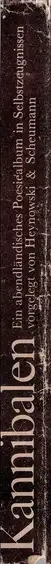 Book spine: Gerhard Scheumann / Walter Heynowski / Peter Hellmich - Kannibalen