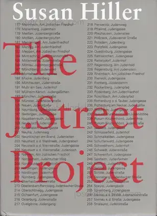 Cover of Susan Hiller - The J Street Project