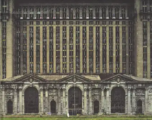 Cover of Yves Marchand and Romain Meffre - The Ruins of Detroit   