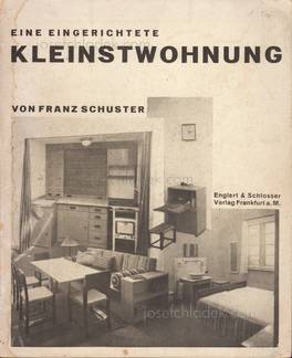  Franz Schuster - Eine eingerichtete Kleinstwohnung (Front)