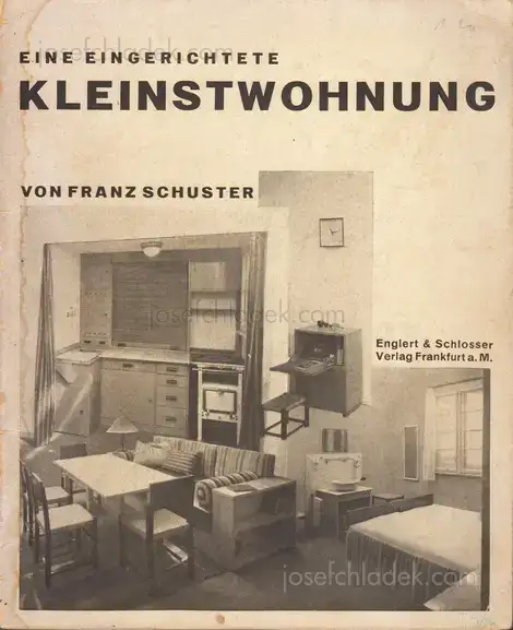 Cover of Franz Schuster - Eine eingerichtete Kleinstwohnung
