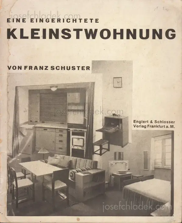 Cover of Franz Schuster - Eine eingerichtete Kleinstwohnung