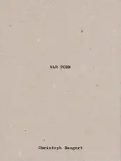 Cover of Christoph Bangert - War Porn