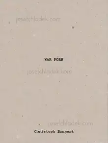 Cover of Christoph Bangert - War Porn