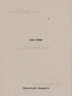 Cover of Christoph Bangert - War Porn