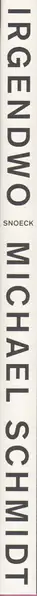 Book spine: Michael Schmidt- Irgendwo
