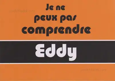 Cover of Andrew G. Smith - Je ne peux pas comprendre Eddy
