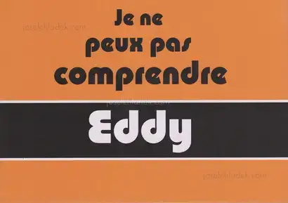 Cover of Andrew G. Smith - Je ne peux pas comprendre Eddy
