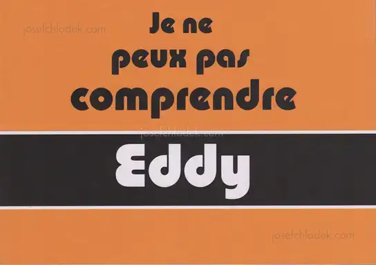 Cover of Andrew G. Smith - Je ne peux pas comprendre Eddy