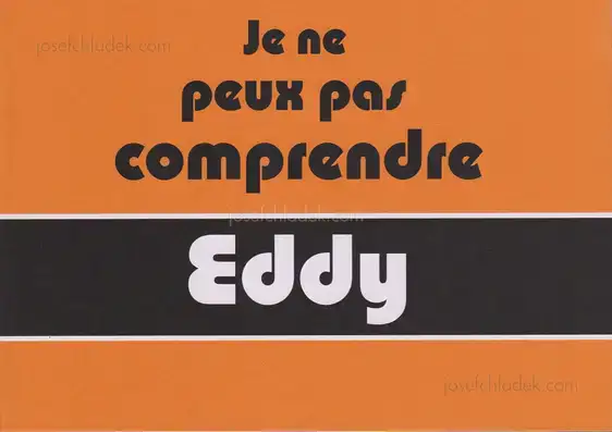 Cover of Andrew G. Smith - Je ne peux pas comprendre Eddy