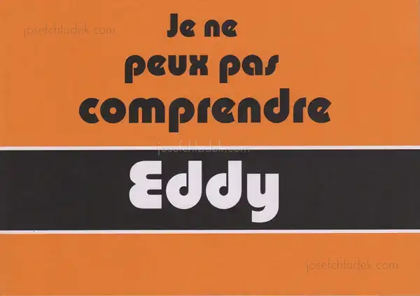 Cover of Andrew G. Smith - Je ne peux pas comprendre Eddy