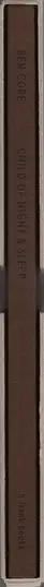 Book spine: Ben Cope - Child of Night and Sleep